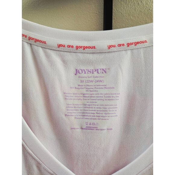 NWT Women's Lemon Print Tank Top & Shorts Pajama Set – 2-Piece Size 3X (Joyspun) - Picture 6 of 6